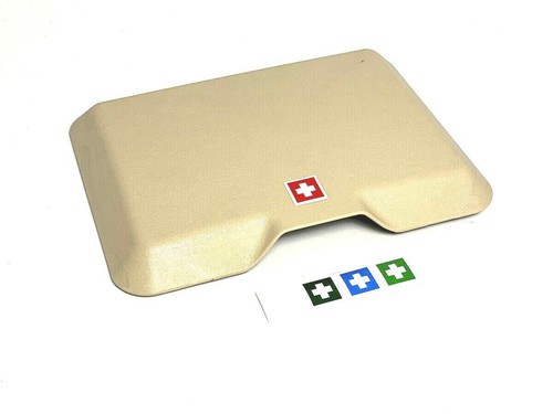 Beige first aid kit box - first,