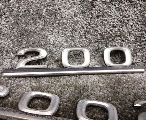 Mercedes w123 200 boot - mercedes,