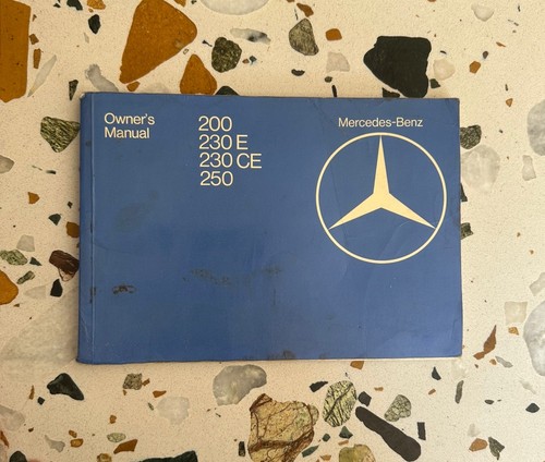 Mercedes benz w123 owners - mercedes,