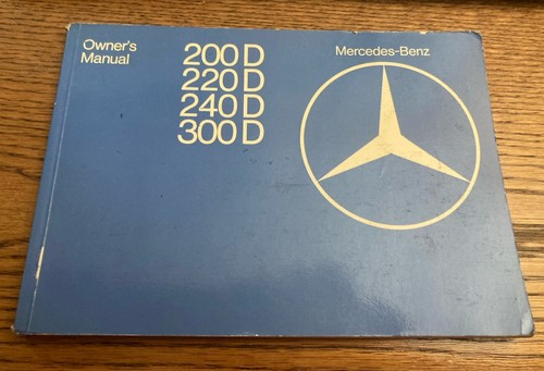 Vintage original mercedes - mercedes, w123